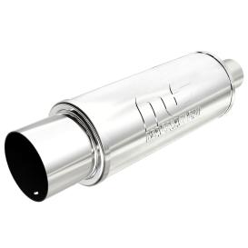 Magnaflow 5" Round Center/Center Street Performance Muffler w/ Tip (2.25" Inlet, 20.625" Length)