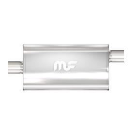 Magnaflow 11" Oval Center/Offset Straight-Through Performance Muffler (3" Inlet, 28" Length)