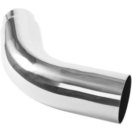 Magnaflow Stainless Steel Round Straight Cut Straight Edge Single Wall Weld-On Polished Exhaust Tip (3" Inlet, 4" Outlet, 18"Length)