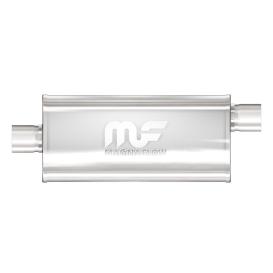 Magnaflow 8" Oval Center/Offset Straight-Through Performance Muffler (2" Inlet, 20" Length)