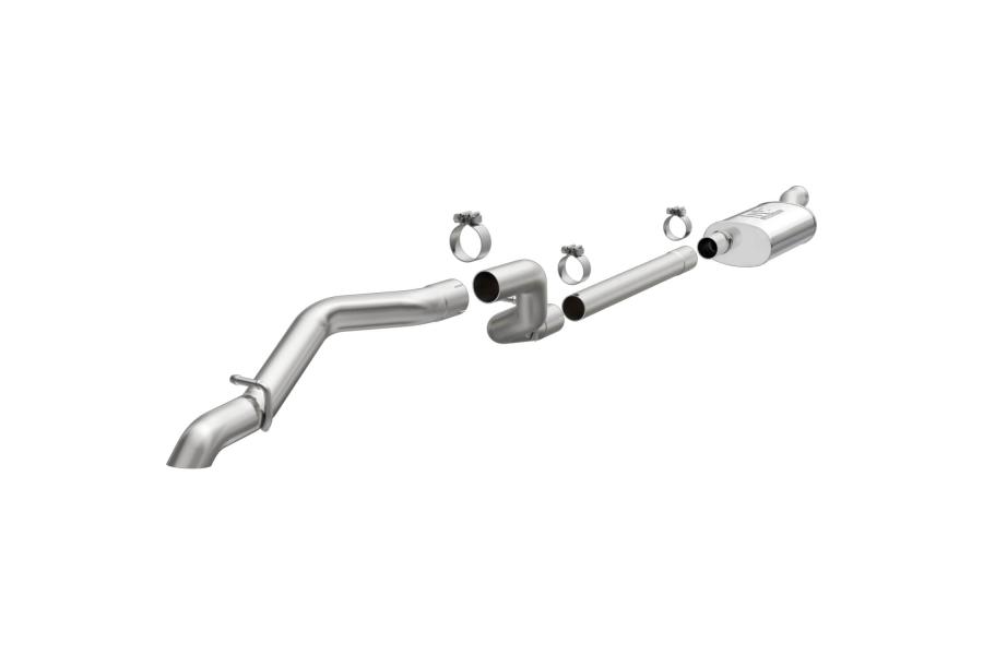 Magnaflow Rock Crawler Series Stainless Steel Cat-Back Exhaust System w/ Single Straight Driver Side Rear Exit - Magnaflow 19386