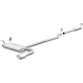 Touring Series Stainless Steel Cat-Back Exhaust System w/ Single Straight Passenger Side Rear Exit