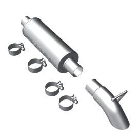 Off Road Pro Series Stainless Steel Cat-Back Exhaust System w/ Turndown In Front Of Rear Tire Exit