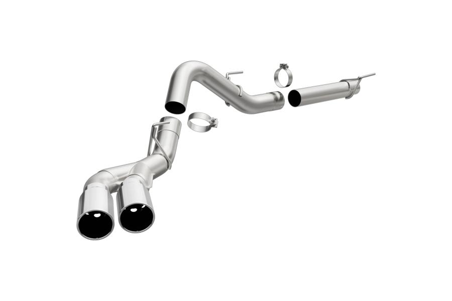 Magnaflow Street Series Stainless Steel Cat-Back Exhaust System w/ Dual Same Side Behind Passenger Rear Tire Exit - Magnaflow 19422