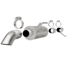 Off Road Pro Series Stainless Steel Cat-Back Exhaust System w/ Turndown In Front Of Rear Tire Exit