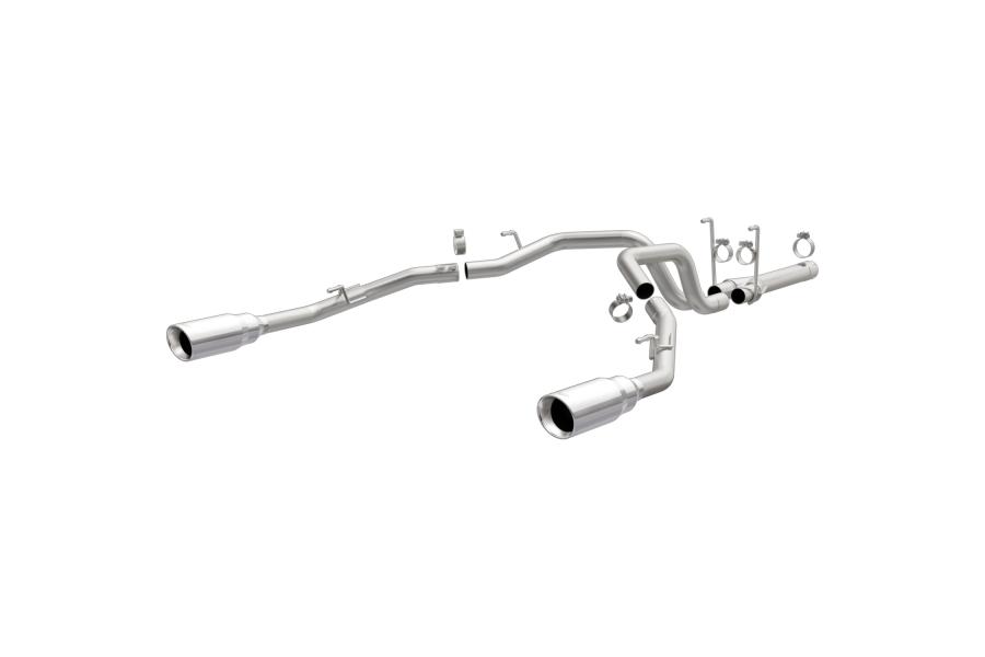 Magnaflow Street Series Stainless Steel Particulate Filter-Back Exhaust System w/ Dual Split Rear Exit - Magnaflow 19359