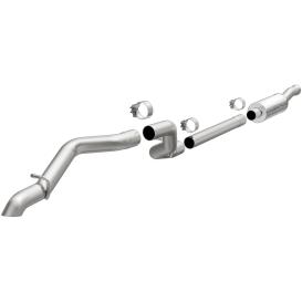 Rock Crawler Series Stainless Steel Cat-Back Exhaust System w/ Single Straight Driver Side Rear Exit