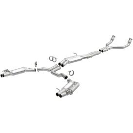 Sport Series Stainless Steel Cat-Back Exhaust System w/ Quad Split Rear Exit