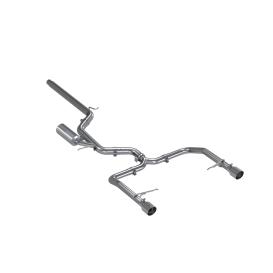 3" Stainless Steel Cat-Back Exhaust System w/ Stainless Steel Tip (Dual Rear Exit)