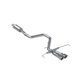 3" Aluminized Steel Cat-Back Exhaust System w/ Stainless Steel Tip (Dual Rear Exit)