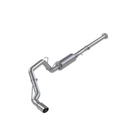 3" Aluminized Steel Cat-Back Exhaust System w/ Stainless Steel Tip (Single Side Exit)