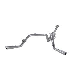 MBRP Installer Series Aluminized Steel Cat-Back Exhaust System with Dual Split Side Exit