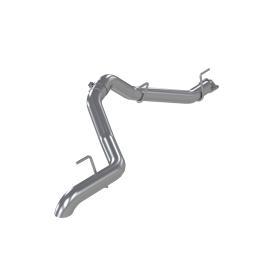 3" Stainless Steel DPF-Back Exhaust System w/ No Tip (Turndown Exit)
