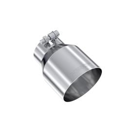 MBRP 3" Inlet, 4.5" Outlet Stainless Steel Angle Cut, Single Wall Muffler Tip