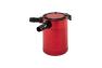 Mishimoto Compact Baffled Oil Catch Can, 2-Port - Mishimoto MMBCC-CBTWO-RD