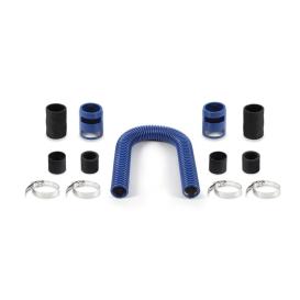 Mishimoto Blue Flexible Stainless Steel Radiator Hose Kit, 24"