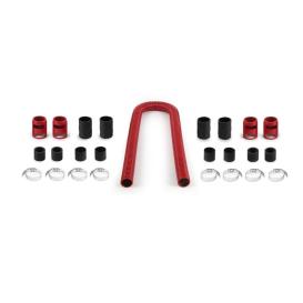 Mishimoto Red Flexible Stainless Steel Radiator Hose Kit, 48"