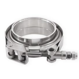 Stainless Steel V-Band Clamp With Flanges, 1.75" (44.45mm)