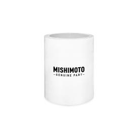 Mishimoto White Straight Silicone Coupler - 2.5" X 1.5"