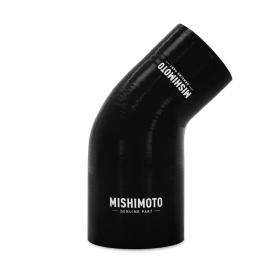 Mishimoto Black 45-Degree Silicone Transition Coupler, 2.25" To 3.00"