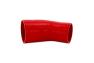 Mishimoto Red 45-Degree Silicone Transition Coupler, 3.50
