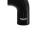 Mishimoto Black 90-Degree Silicone Transition Coupler, 2.50