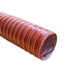 Heat Resistant Silicone Ducting, 3" X 12'
