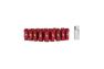 Mishimoto Red Aluminum Locking Lug Nuts, M12 X 1.25 - Mishimoto MMLG-125-LOCKRD