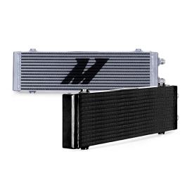   Mishimoto Silver Dual Pass Bar & Plate Oil Cooler, Large