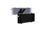 Mishimoto Black Cross Flow Bar & Plate Oil Cooler, Medium - Mishimoto MMOC-SP-MBK