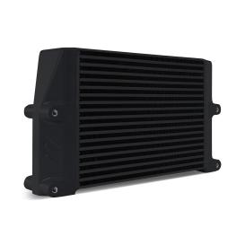 Mishimoto Black Heavy-Duty Bar-And-Plate Fluid Cooler, 10" Core, Same-Side Outlets