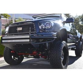 n-FAB RSP Gloss Black Front Pre-Runner Bumper with Mount For Two Rigid 38" Light Bars