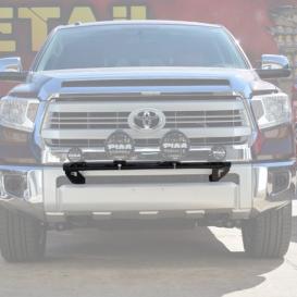 Gloss Black Bumper Light Bar with Tabs for Up To 4x9" Lights
