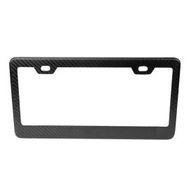   NRG Innovations Matte Finish Carbon Fiber License Plate Frame