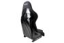NRG Innovations Medium FRP Bucket Racing Seat in Black Fabric with Leather Lining - NRG Innovations FRP-330