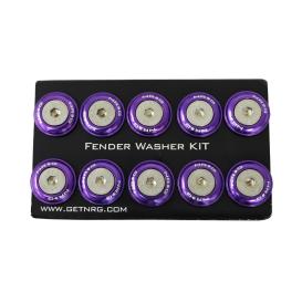 NRG Innovations Purple Fender Washer Dress Up Kit