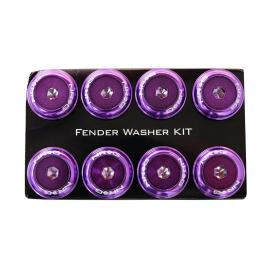 NRG Innovations Purple Fender Washer Dress Up Kit