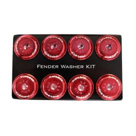 NRG Innovations Red Fender Washer Dress Up Kit