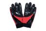 NRG Innovations Signature Series Anti-Slip Red Mechanic Gloves (L) - NRG Innovations GS-200RD-L