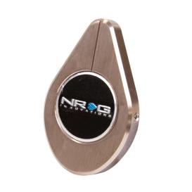 NRG Innovations Titanium Aluminum Radiator Cap with NRG Logo