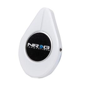 NRG Innovations White Aluminum Radiator Cap with NRG Logo