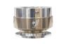 NRG Innovations Gen 1.5 Quick Release Hub in Black Body, Titanium Chrome Ring - NRG Innovations SRK-100TI