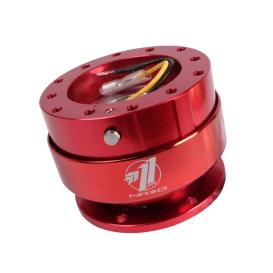 NRG Innovations Gen 2 SFI Certified Quick Release Hub in Red Body, Red Ring