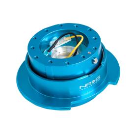 NRG Innovations Gen 2.5 Quick Release Hub in New Blue Body, New Blue Ring