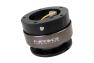 NRG Innovations Gen 2.5 Quick Release Hub in Black Body, Gun Metal Ring - NRG Innovations SRK-330BK