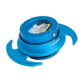 NRG Innovations Gen 3.0 Quick Release Hub in Blue Body, Blue Ring