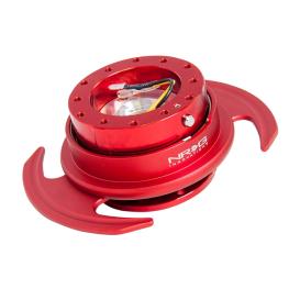 NRG Innovations Gen 3.0 Quick Release Hub in Red Body, Red Ring