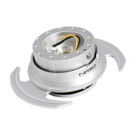 NRG Innovations Gen 3.0 Quick Release Hub in Silver Body, Silver Ring