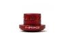 NRG Innovations Red Steering Wheel Race Short Hub Adapter - NRG Innovations SRK-RL160H-RD