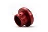 NRG Innovations Red Steering Wheel Race Short Hub Adapter - NRG Innovations SRK-RLE36H-RD